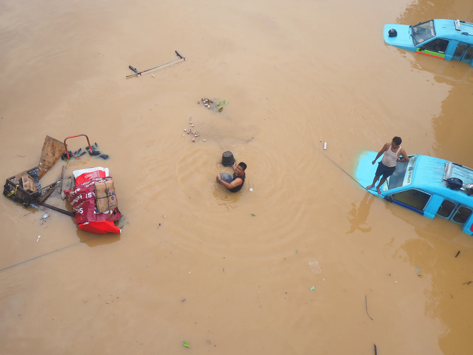 Flood-submerged and storm-damaged vehicles